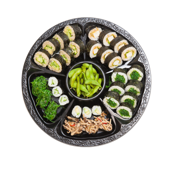 Vegetarian platter (V)