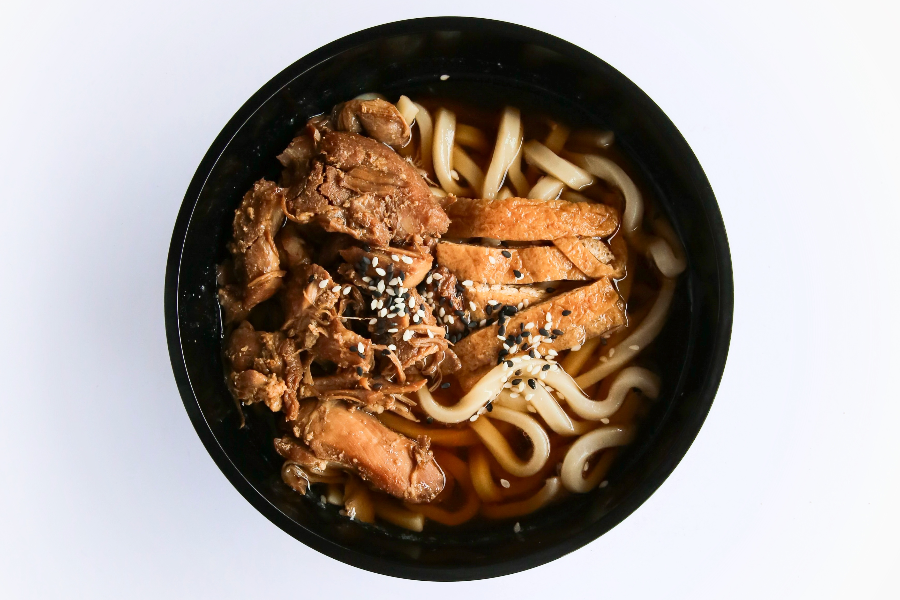 teriyaki beef udon