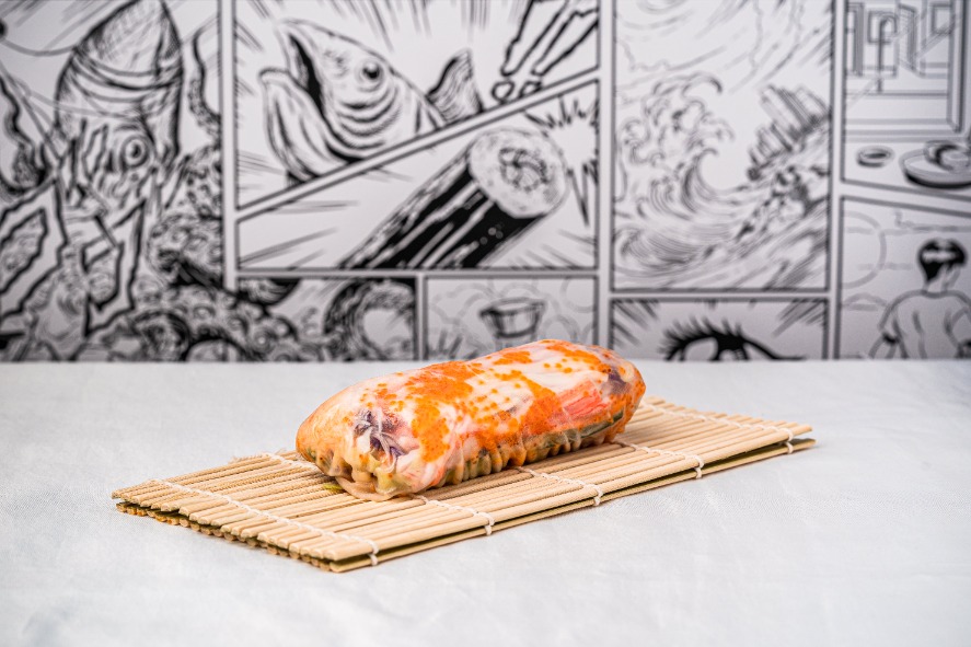 California rice paper roll