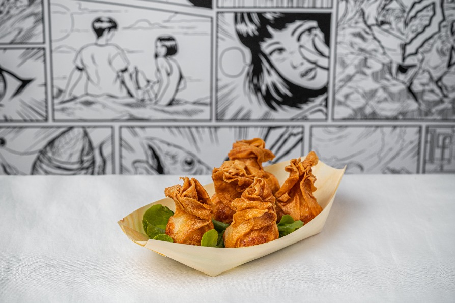 Prawn Parcel hot food