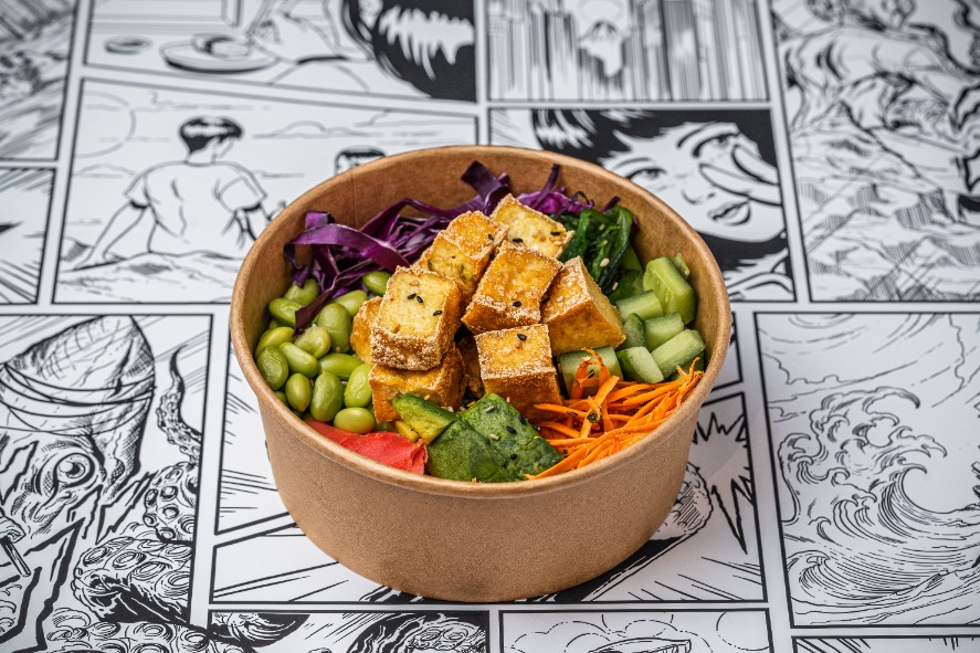 Tofu salad (V)